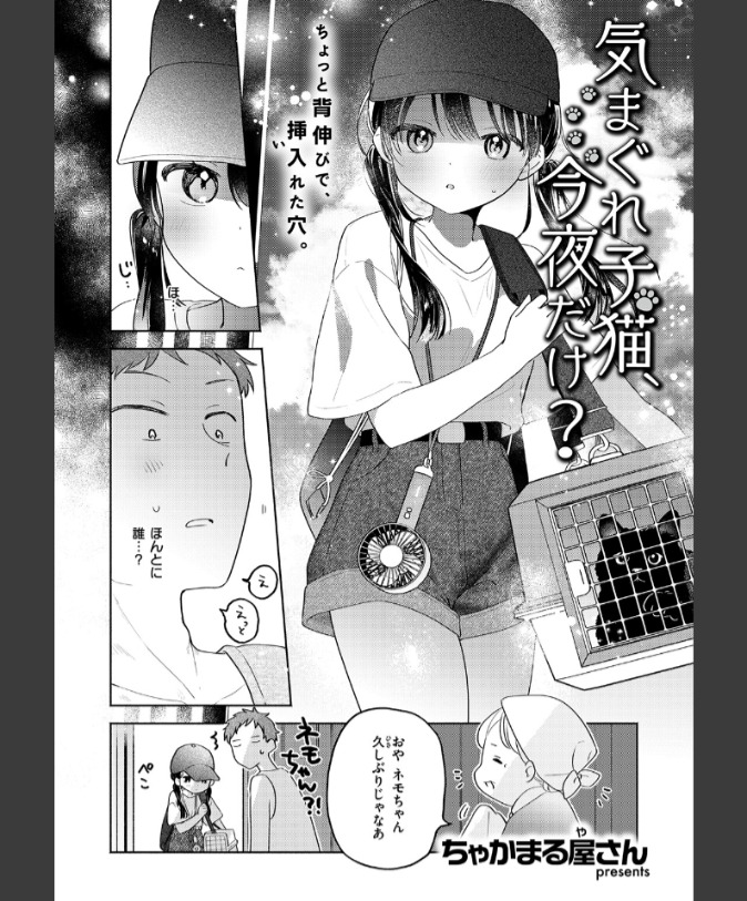 『気まぐれ子猫、今夜だけ？』（ちゃかまる屋さん）