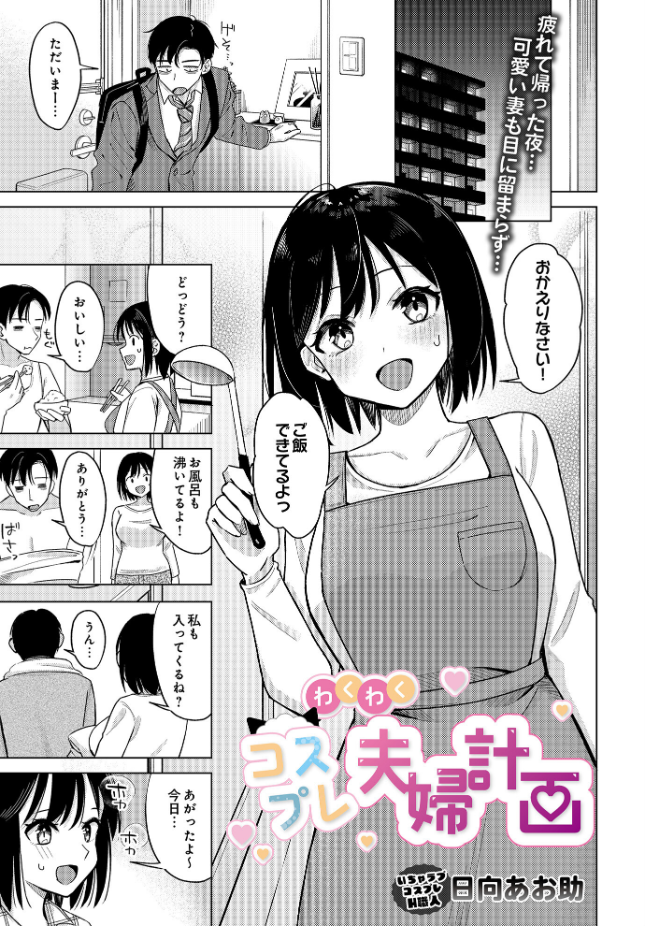 『わくわくコスプレ夫婦計画』（日向あお助）