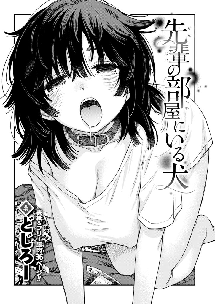 『先輩の部屋にいる犬』（どじろー）