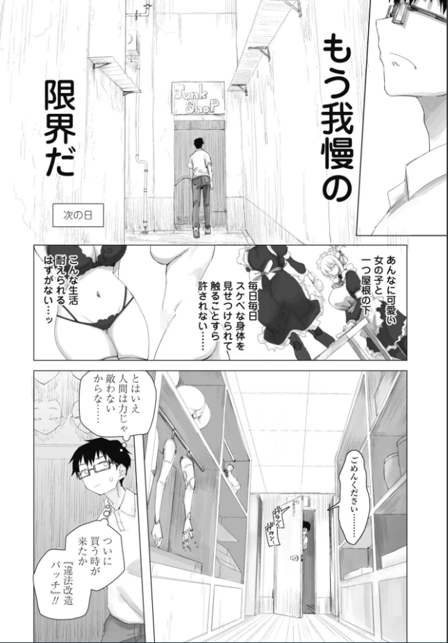 『違法セクサロイド化パッチ 1』（いろろか）