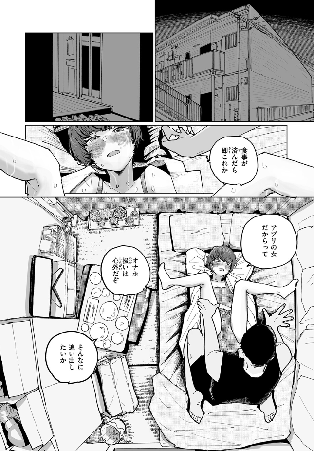 『アプリで出会ったお姉さんが押しかけ女房になったので、おかずも本人も美味しくいただきました！』（punk